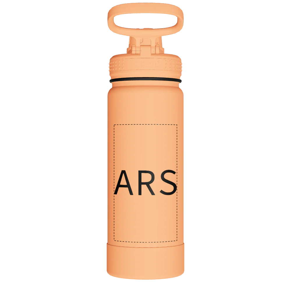 Actives Water Bottle With Spout Lid - customized - Image 2