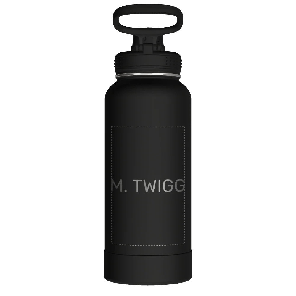 Actives Water Bottle With Spout Lid - customized - Image 2