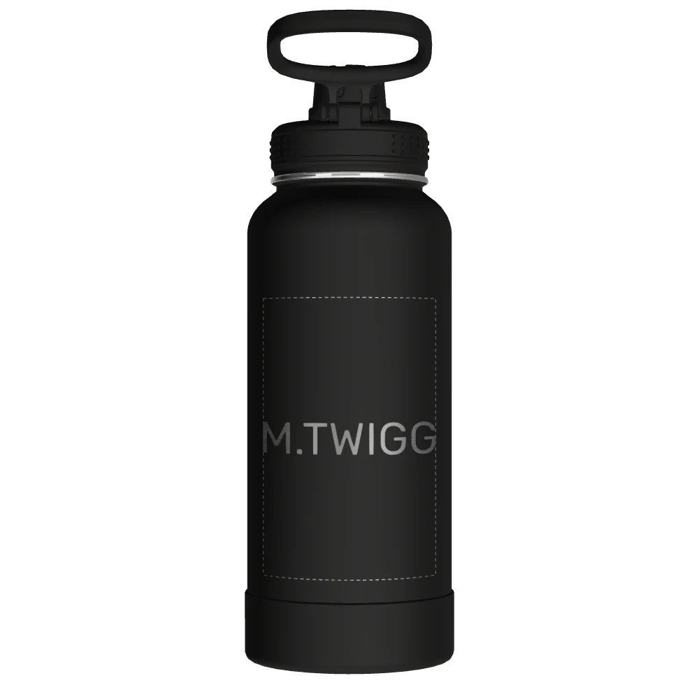 Actives Water Bottle With Spout Lid - customized - Image 2