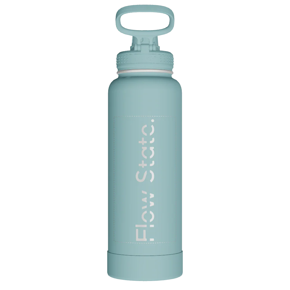 Actives Water Bottle With Spout Lid - customized - Image 2