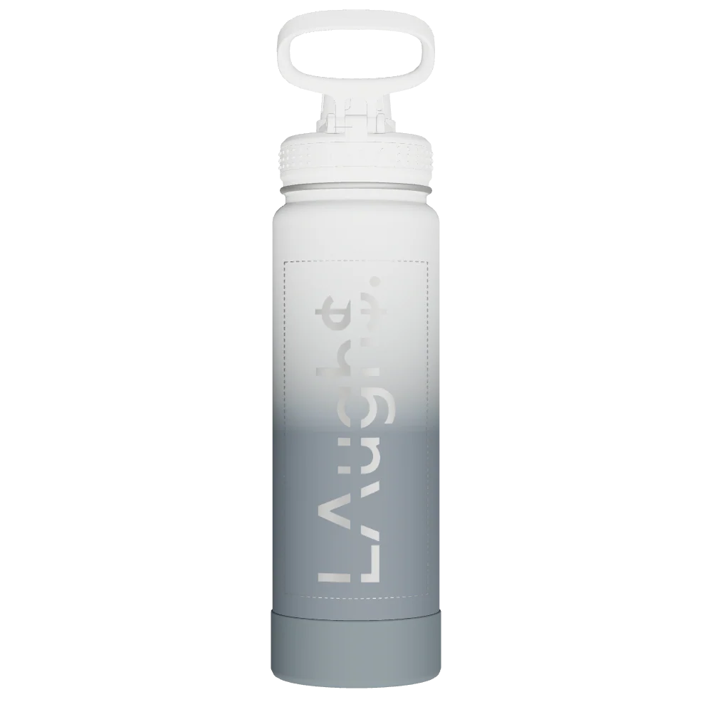 Actives Water Bottle With Spout Lid - customized - Image 2