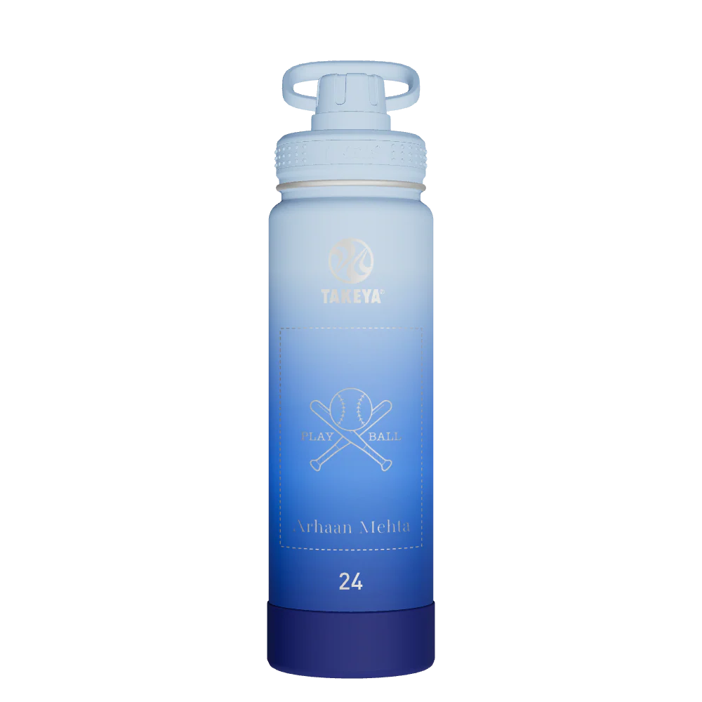 Actives Water Bottle With Spout Lid - customized