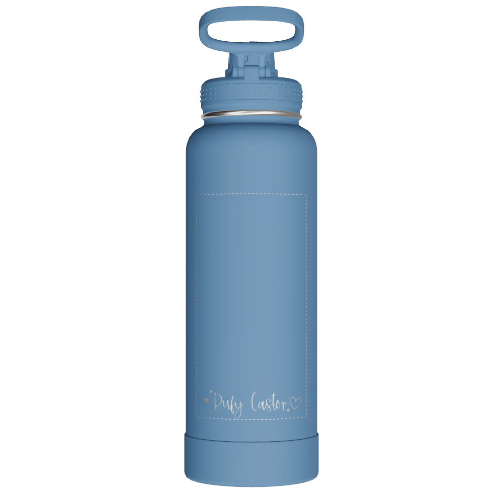 Actives Water Bottle With Spout Lid - customized - Image 2