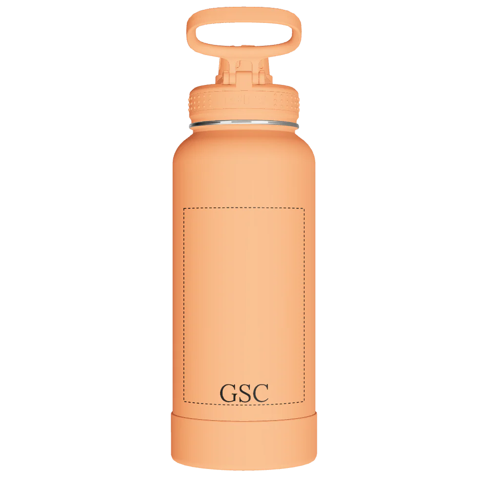 Actives Water Bottle With Spout Lid - customized