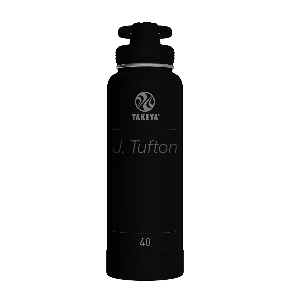 Actives Water Bottle With Spout Lid - customized