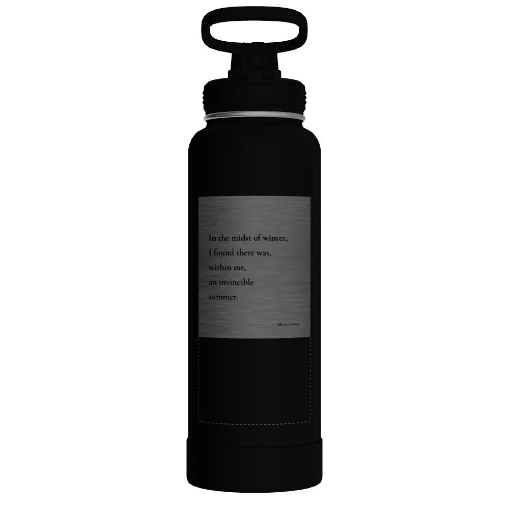 Actives Water Bottle With Spout Lid - customized - Image 2