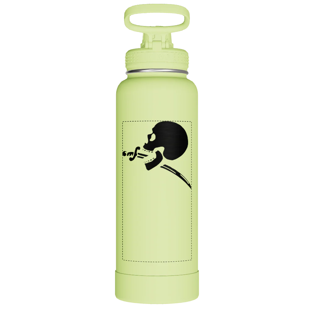 Actives Water Bottle With Spout Lid - customized - Image 2