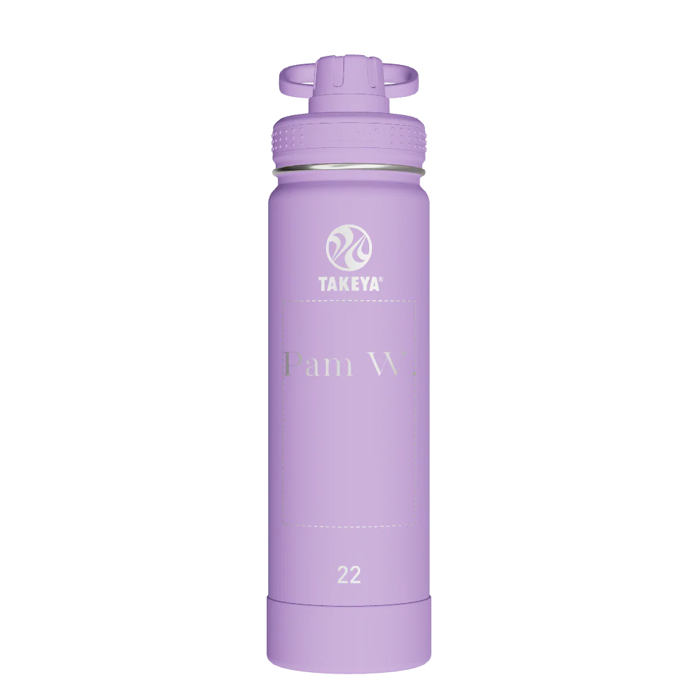 Actives Water Bottle With Spout Lid - customized