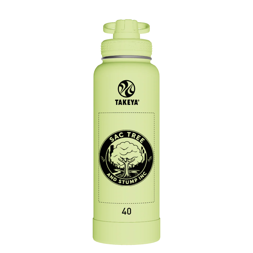 Actives Water Bottle With Spout Lid - customized