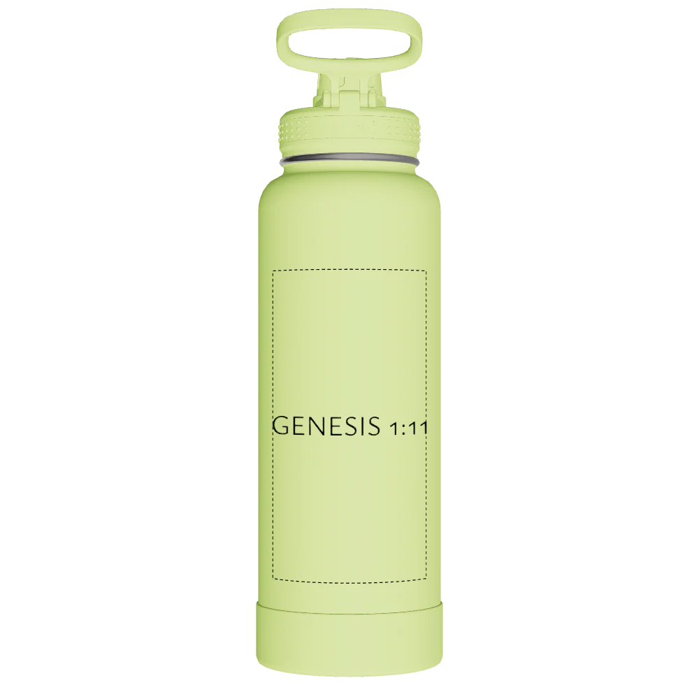 Actives Water Bottle With Spout Lid - customized - Image 2
