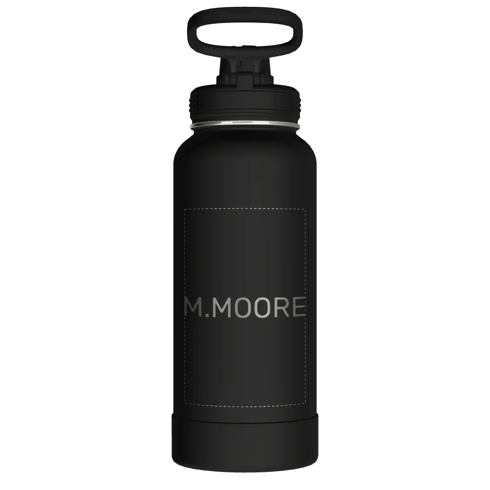 Actives Water Bottle With Spout Lid - customized - Image 2