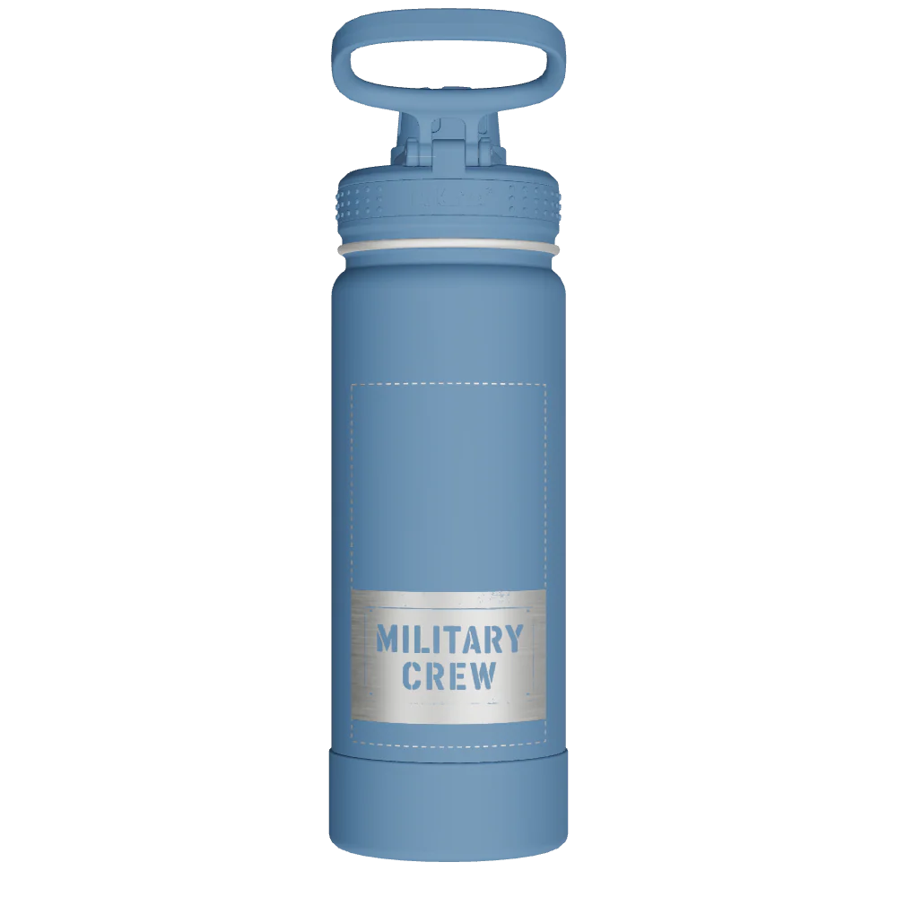 Actives Water Bottle With Spout Lid - customized - Image 2