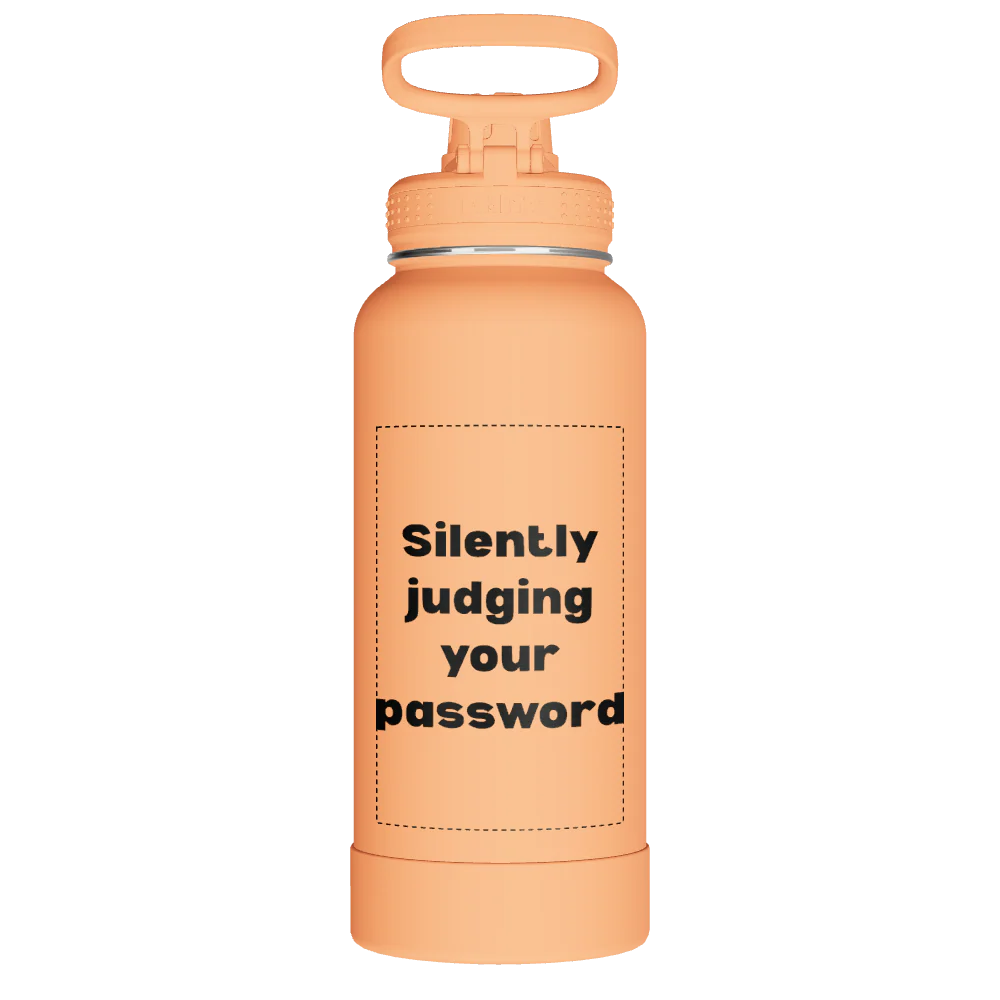 Actives Water Bottle With Spout Lid - customized - Image 2