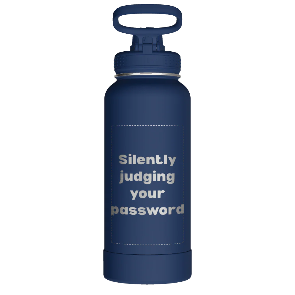 Actives Water Bottle With Spout Lid - customized - Image 2