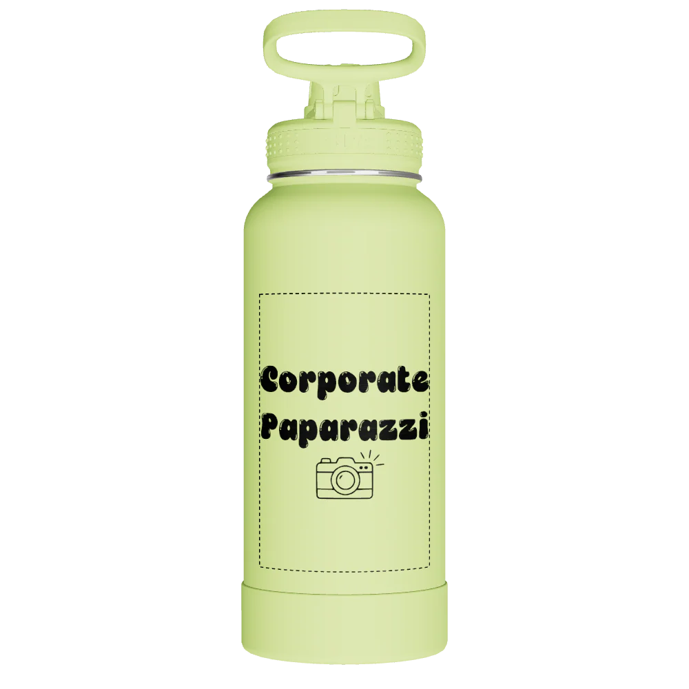 Actives Water Bottle With Spout Lid - customized - Image 2