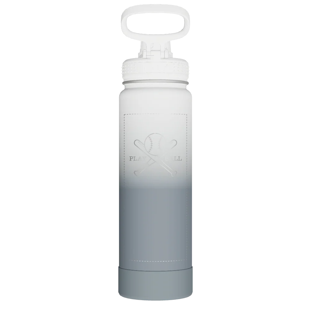 Actives Water Bottle With Spout Lid - customized - Image 2