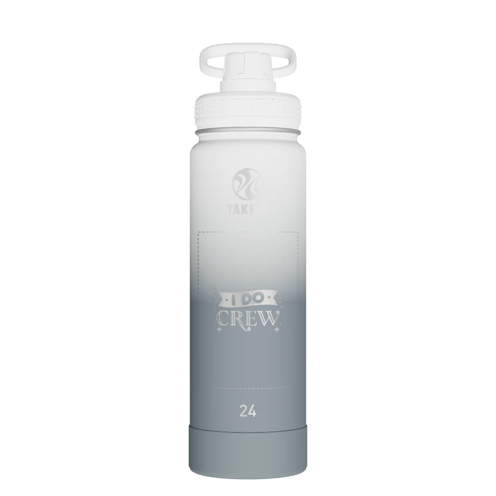 Actives Water Bottle With Spout Lid - customized