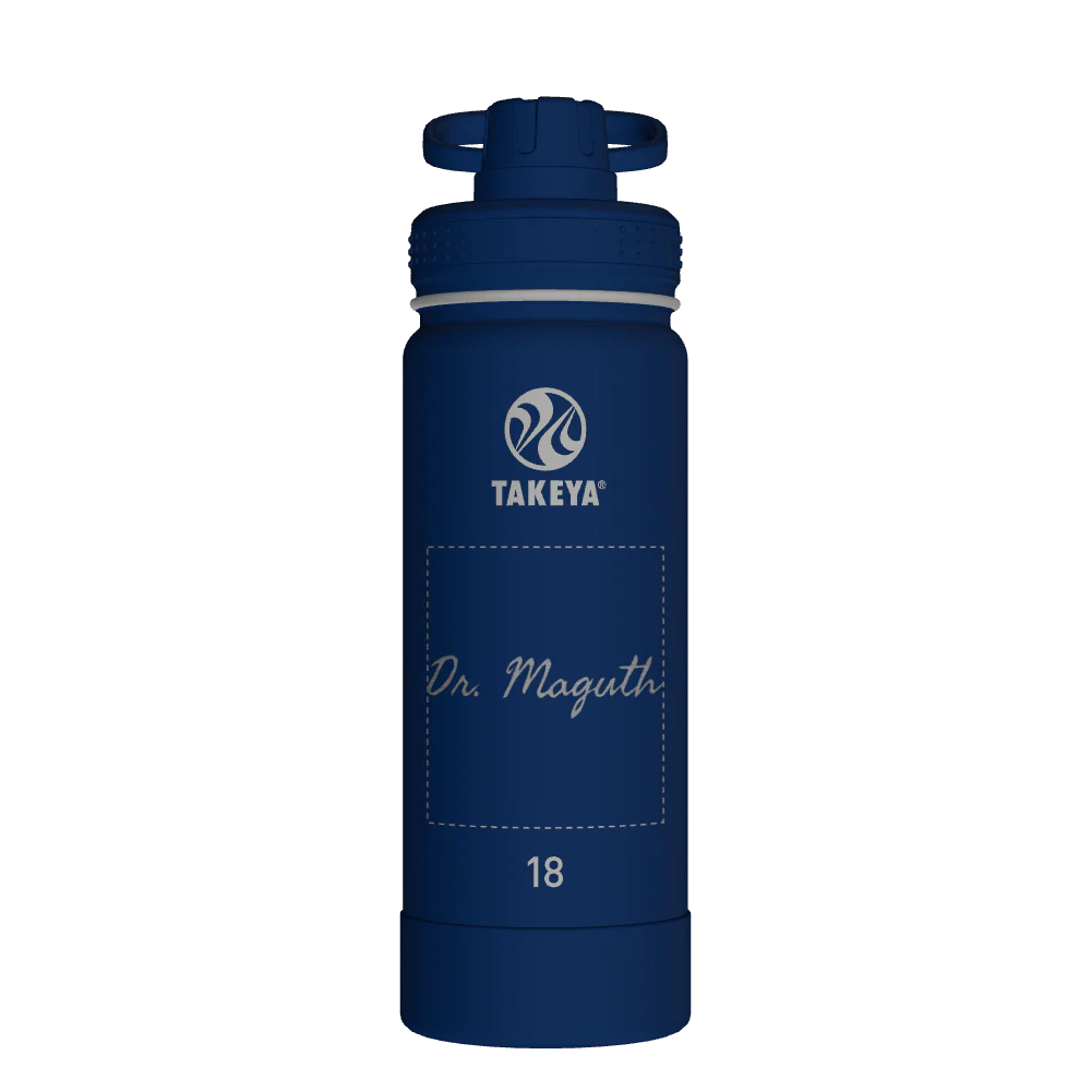 Actives Water Bottle With Spout Lid - customized