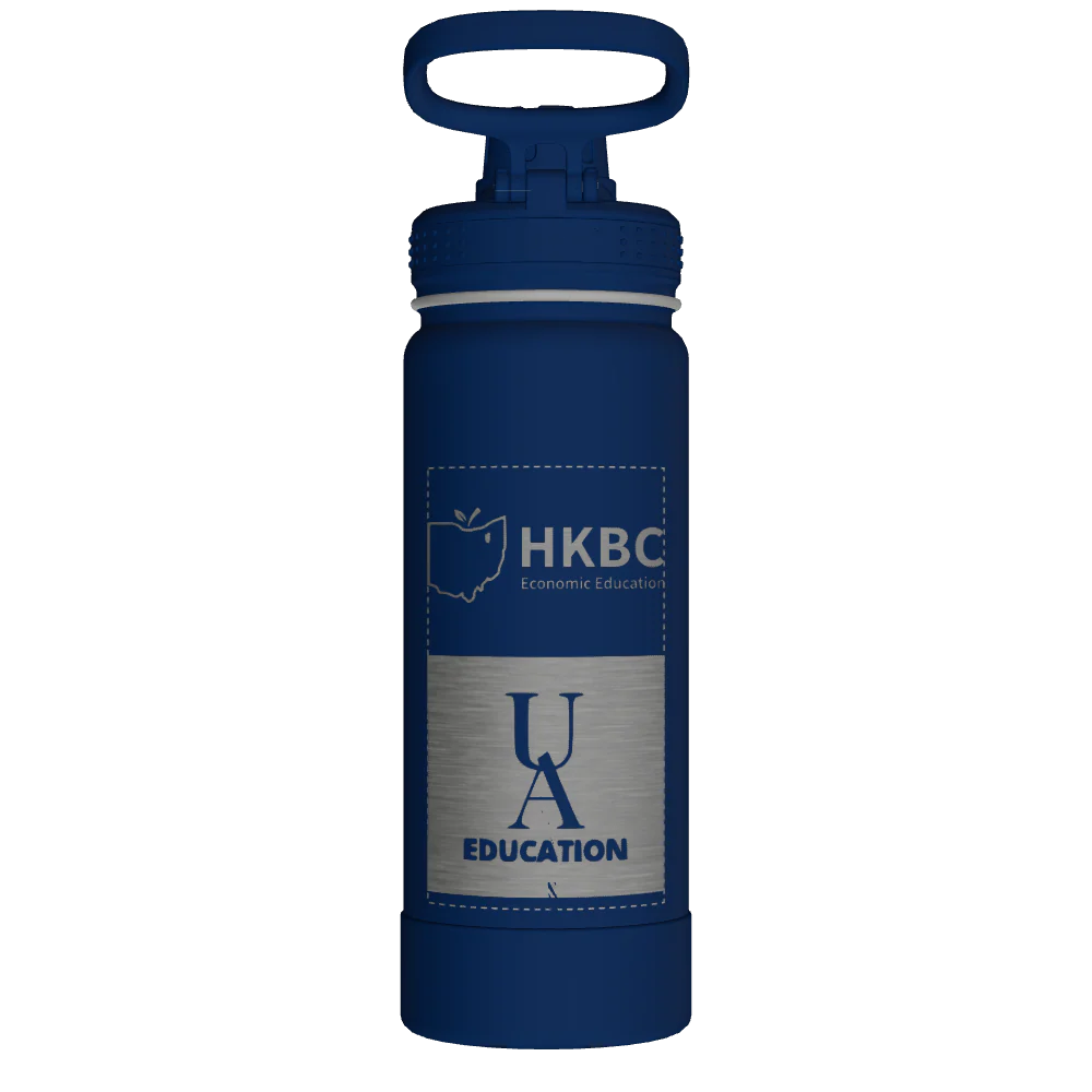 Actives Water Bottle With Spout Lid - customized - Image 2