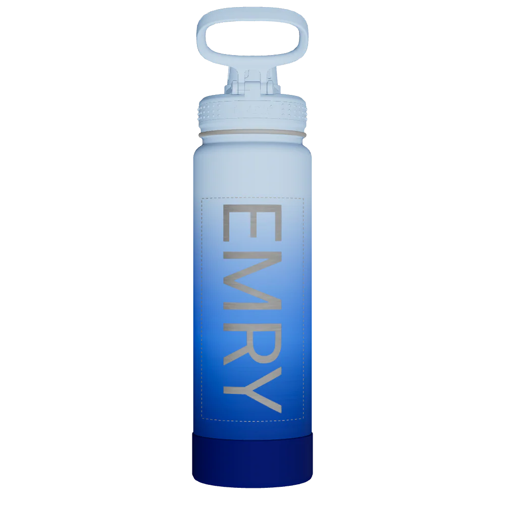 Actives Water Bottle With Spout Lid - customized