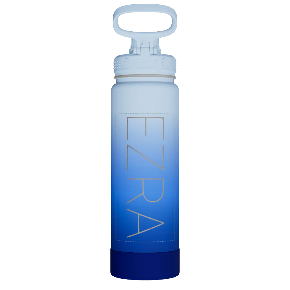 Actives Water Bottle With Spout Lid - customized