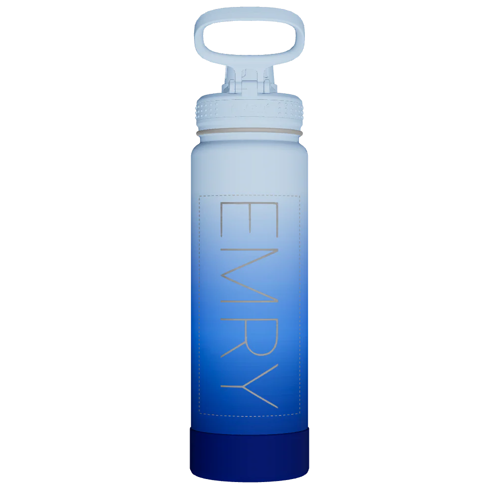 Actives Water Bottle With Spout Lid - customized
