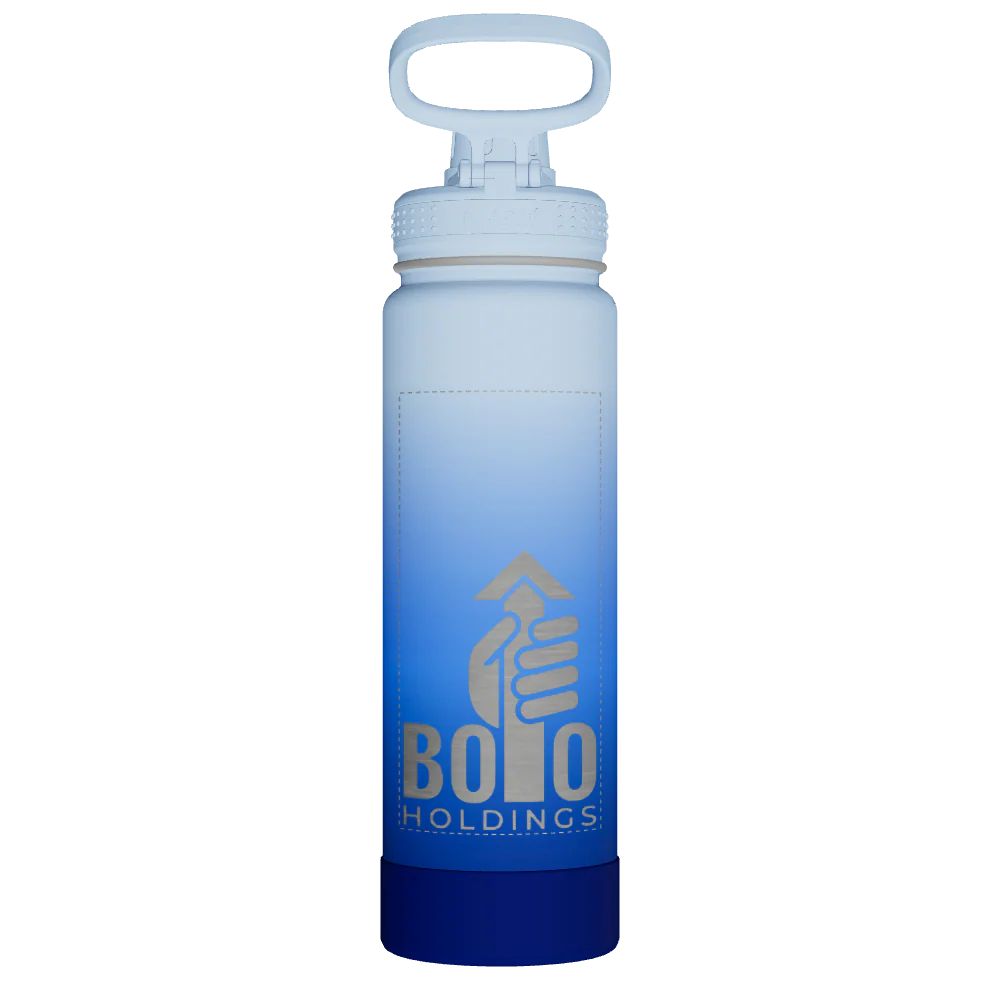 Actives Water Bottle With Spout Lid - customized