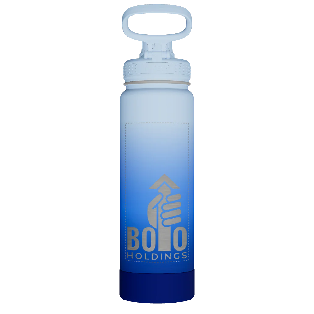 Actives Water Bottle With Spout Lid - customized