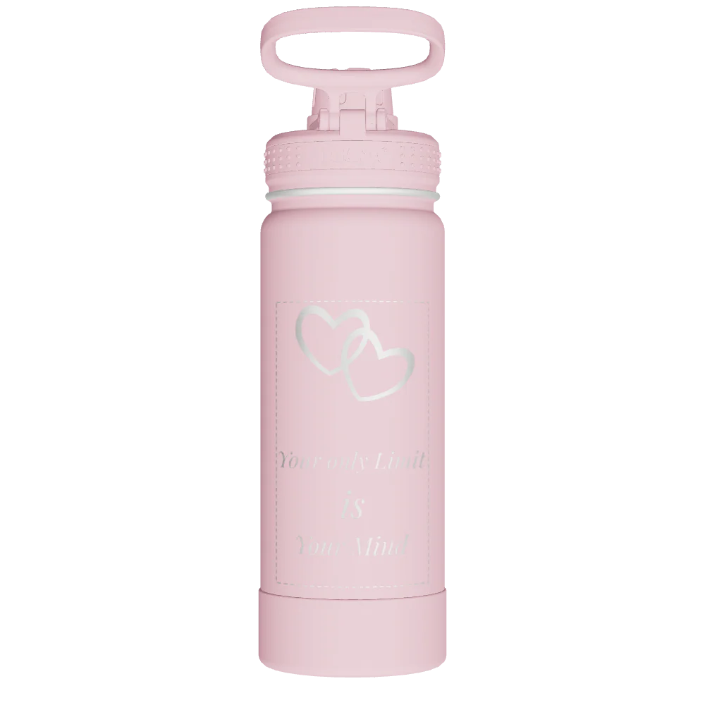 Actives Water Bottle With Spout Lid - customized - Image 2