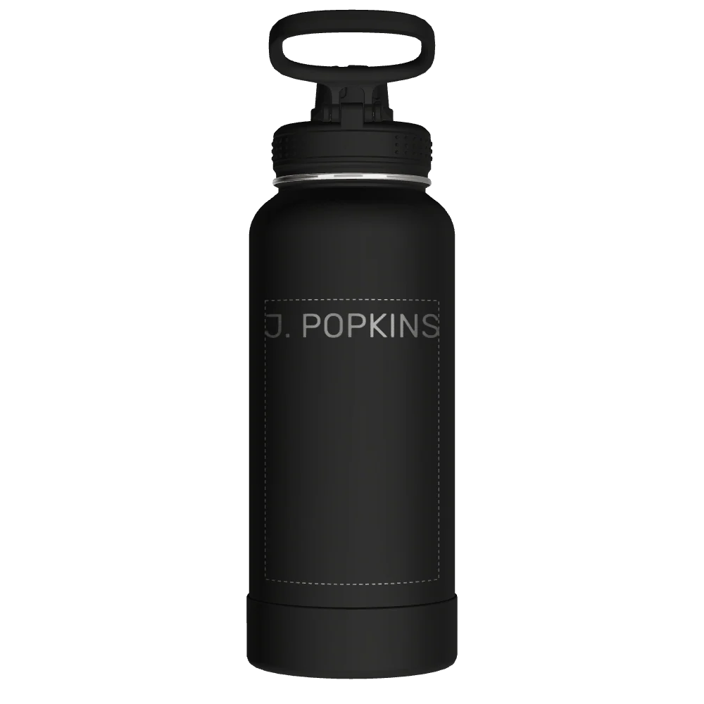 Actives Water Bottle With Spout Lid - customized - Image 2