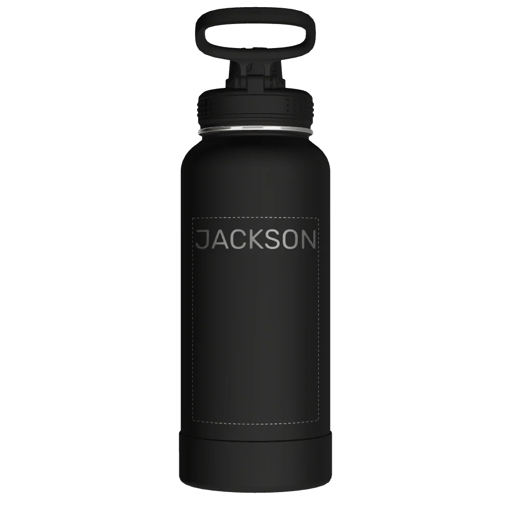Actives Water Bottle With Spout Lid - customized - Image 2