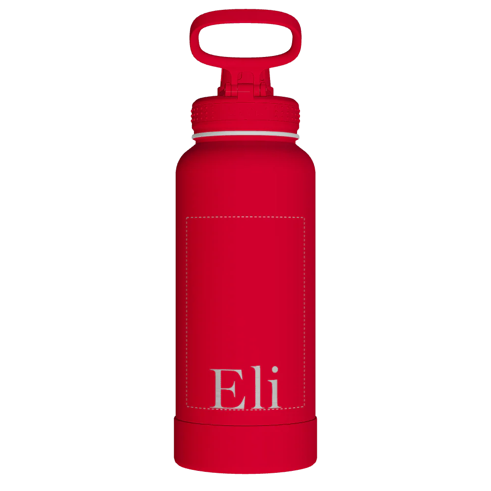 Actives Water Bottle With Spout Lid - customized - Image 2