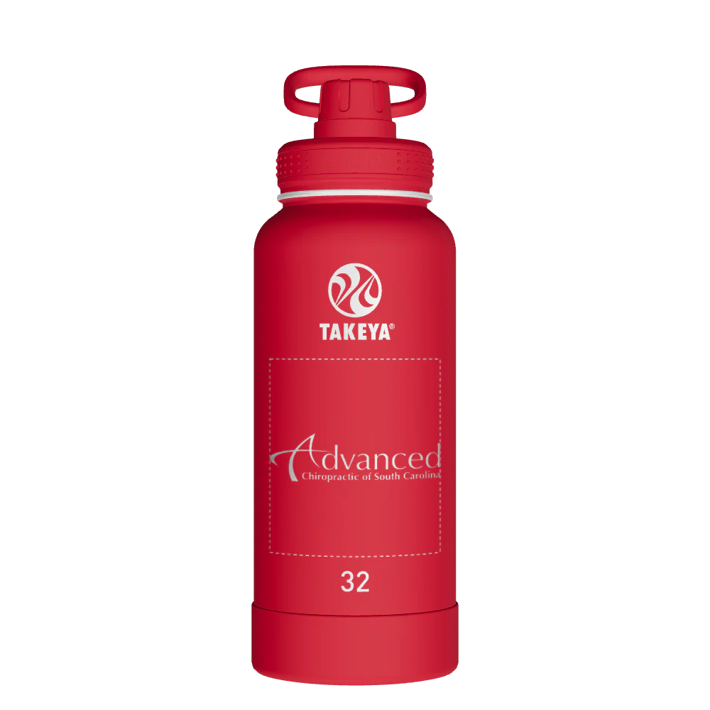 Actives Water Bottle With Spout Lid - customized
