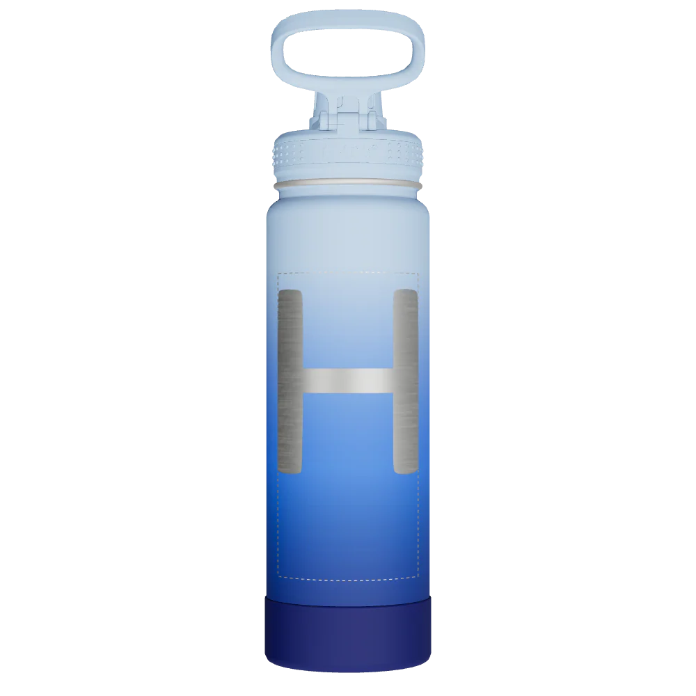 Actives Water Bottle With Spout Lid - customized