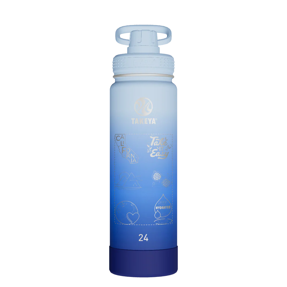 Actives Water Bottle With Spout Lid - customized