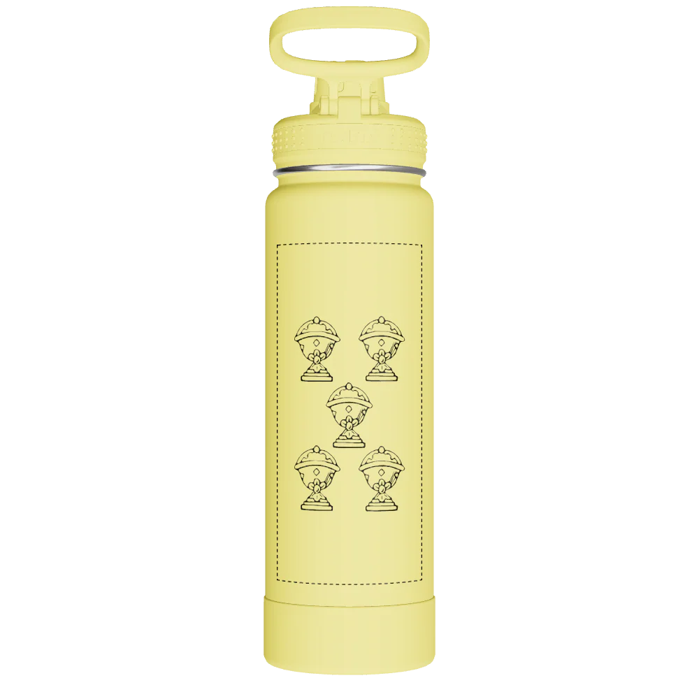Actives Water Bottle With Spout Lid - customized