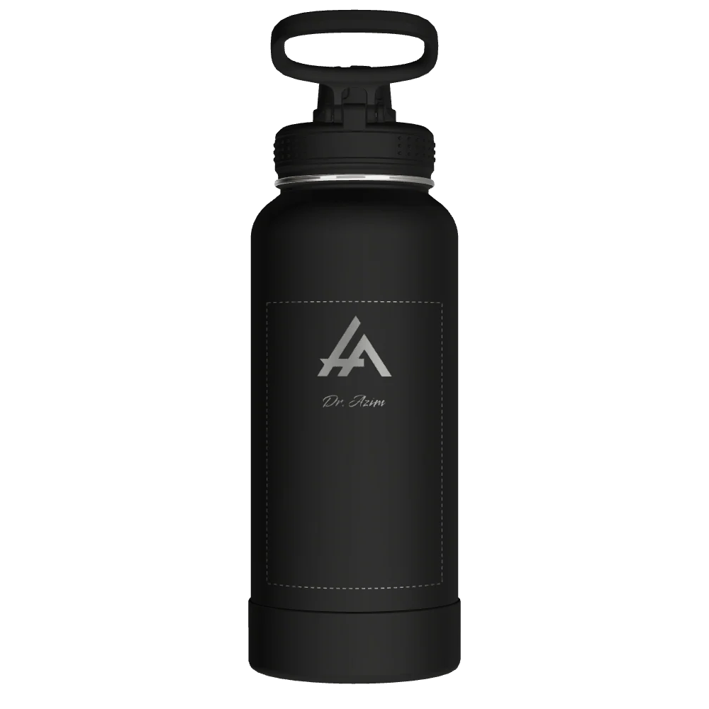 Actives Water Bottle With Spout Lid - customized - Image 2