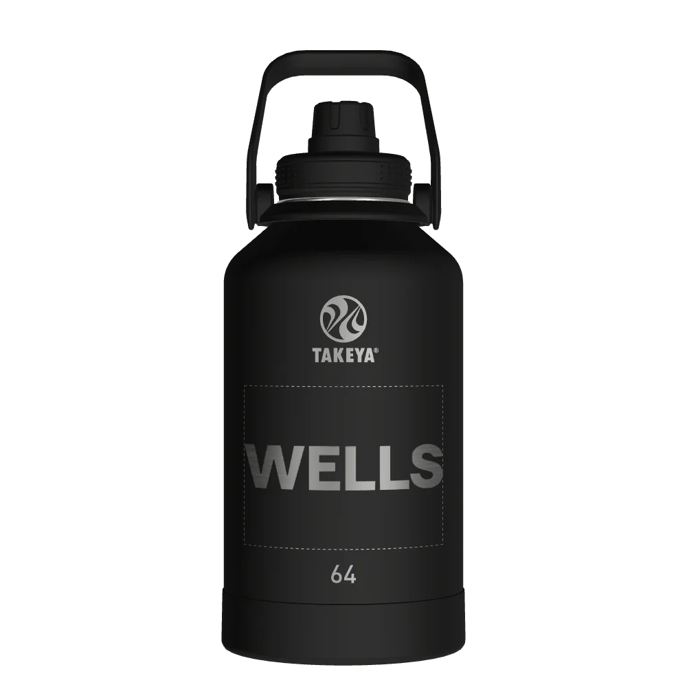 Actives Water Bottle With Spout Lid - customized