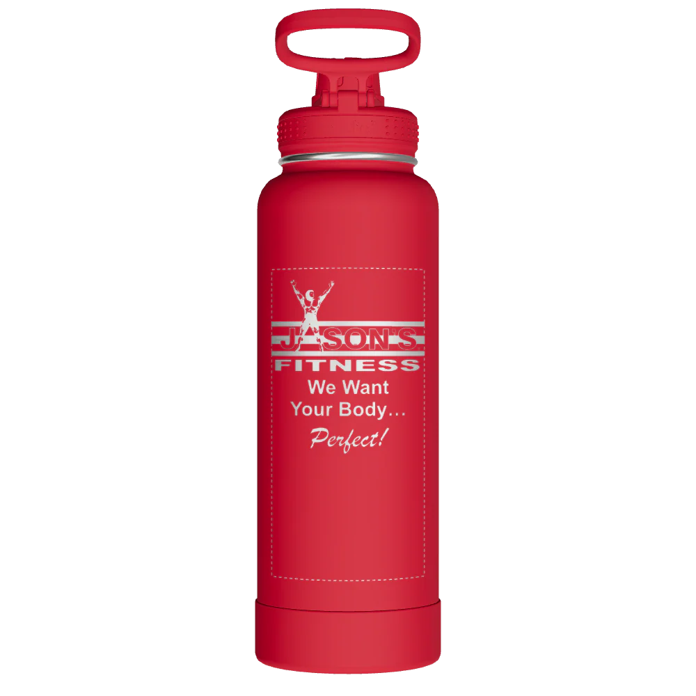Actives Water Bottle With Spout Lid - customized