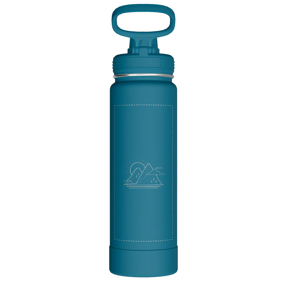 Actives Water Bottle With Spout Lid - customized - Image 2