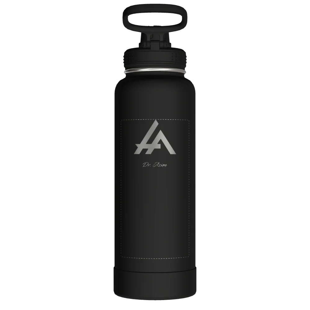 Actives Water Bottle With Spout Lid - customized - Image 2