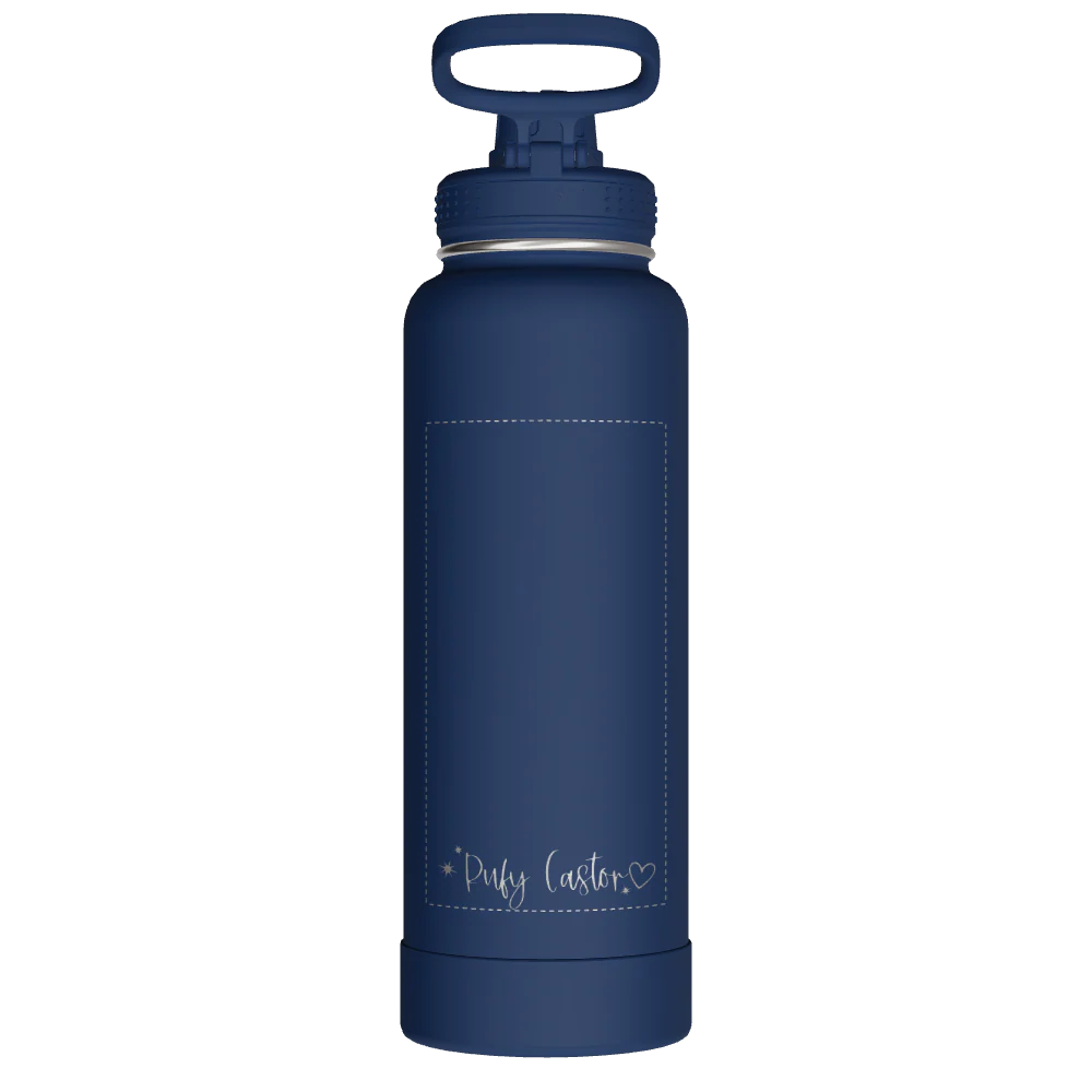 Actives Water Bottle With Spout Lid - customized - Image 2