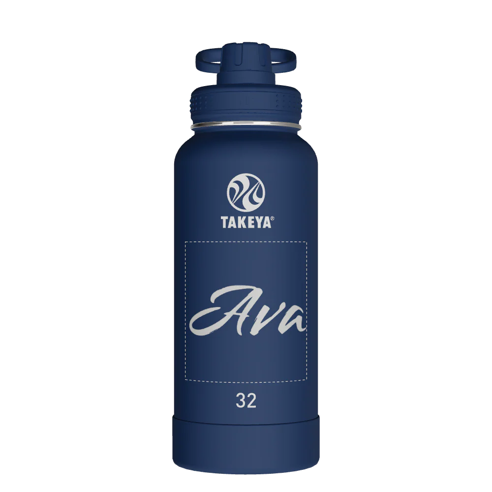 Actives Water Bottle With Spout Lid - customized