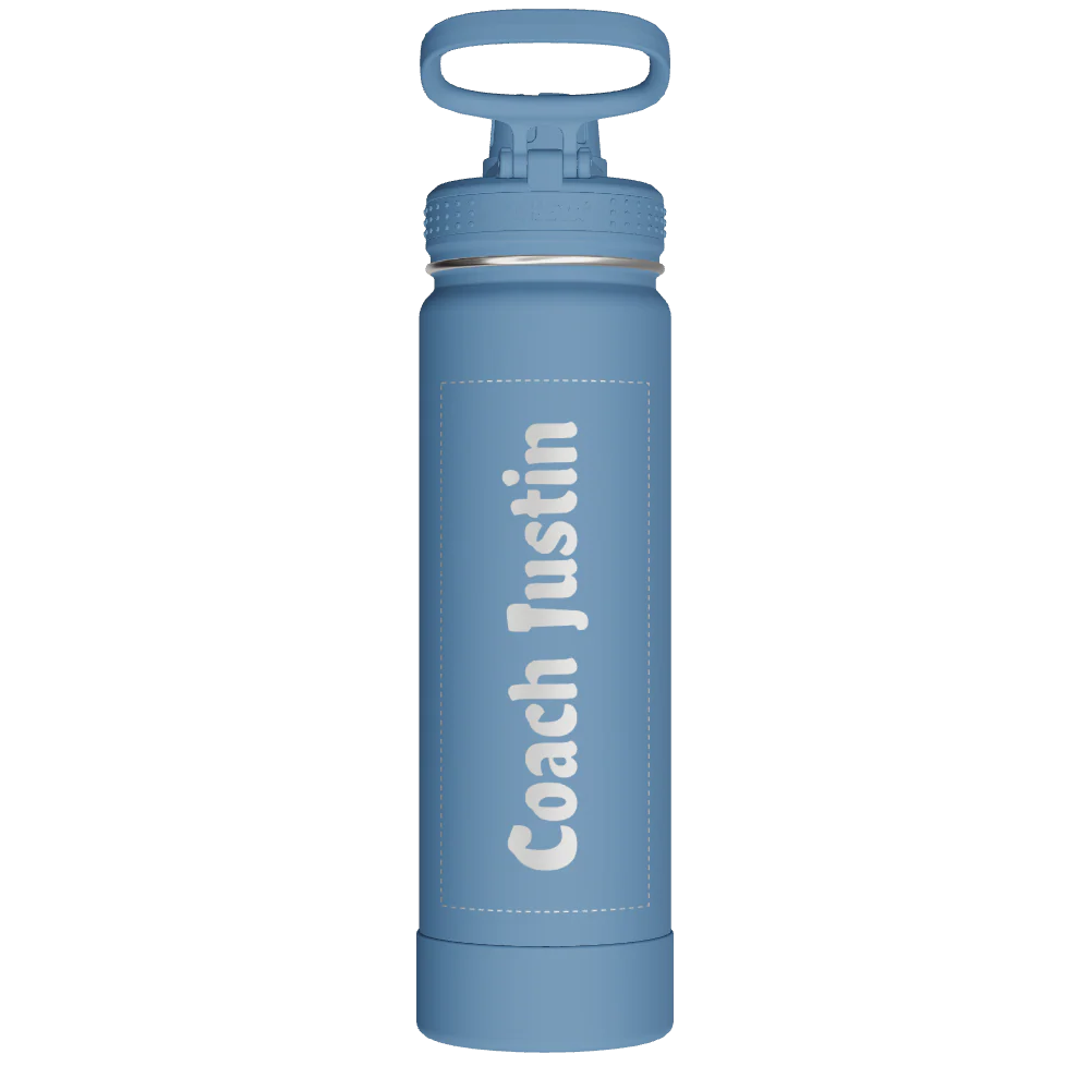Actives Water Bottle With Spout Lid - customized - Image 2