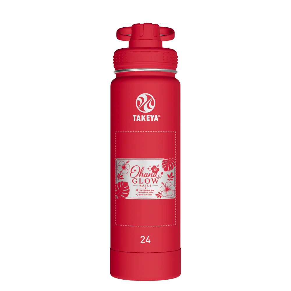 Actives Water Bottle With Spout Lid - customized