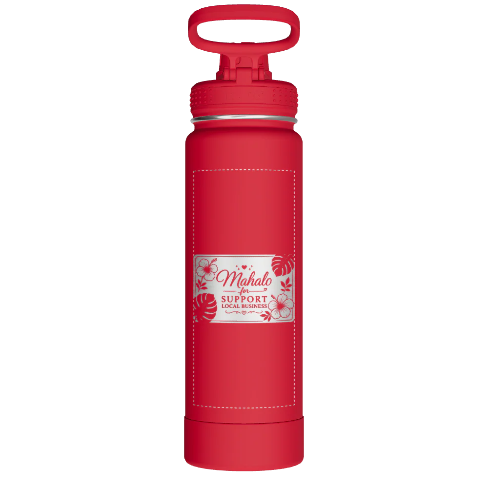 Actives Water Bottle With Spout Lid - customized - Image 2