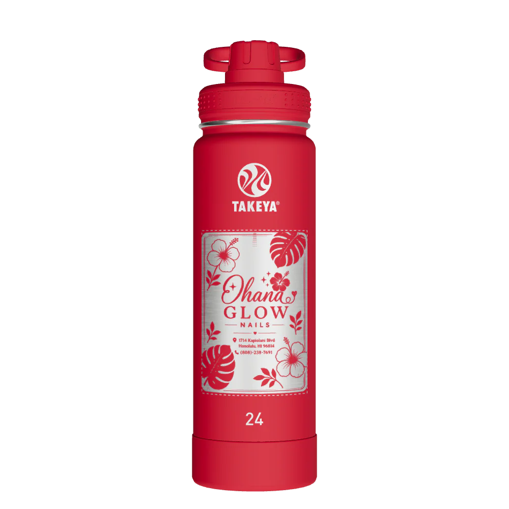 Actives Water Bottle With Spout Lid - customized
