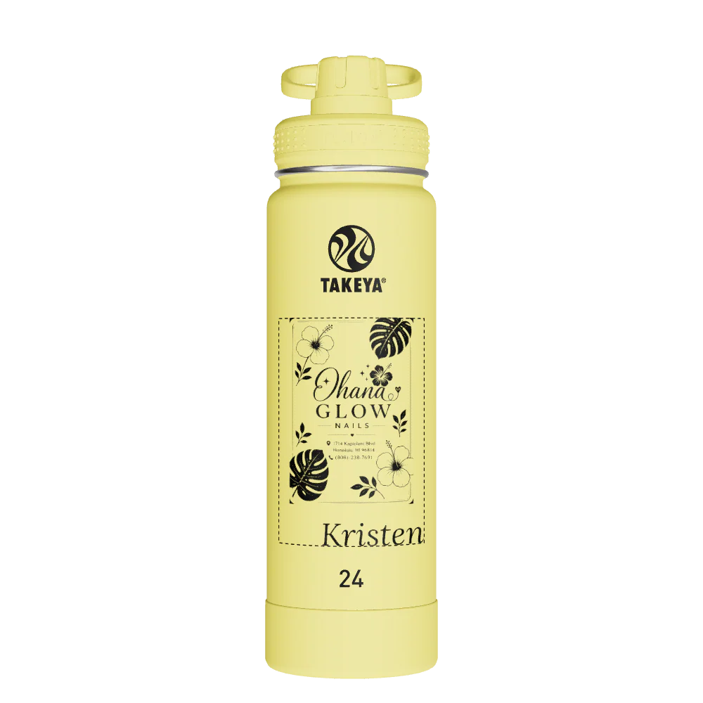 Actives Water Bottle With Spout Lid - customized