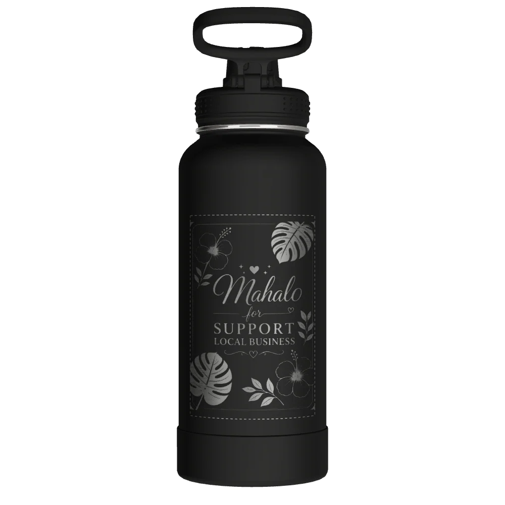 Actives Water Bottle With Spout Lid - customized - Image 2