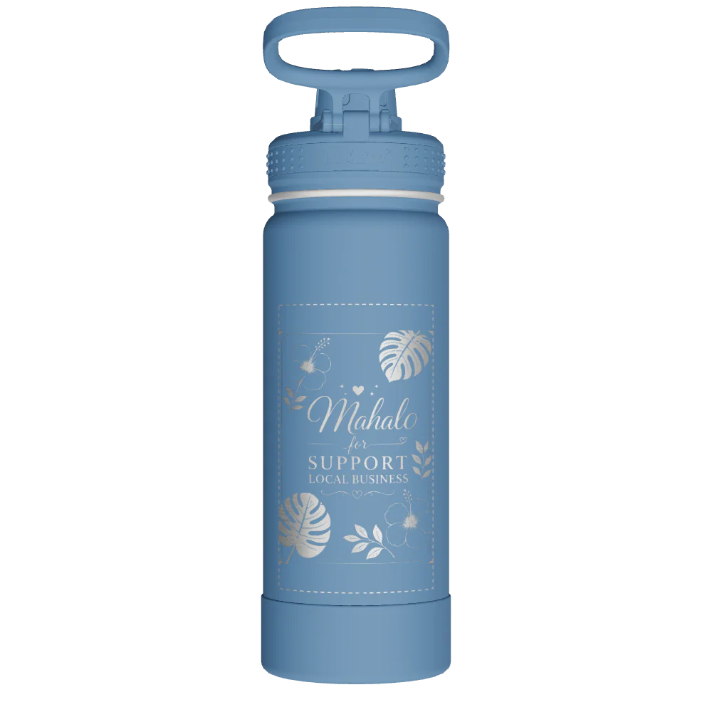 Actives Water Bottle With Spout Lid - customized - Image 2